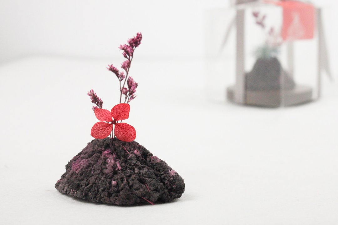 情绪的小火山 - 摆饰 - 纸 黑色