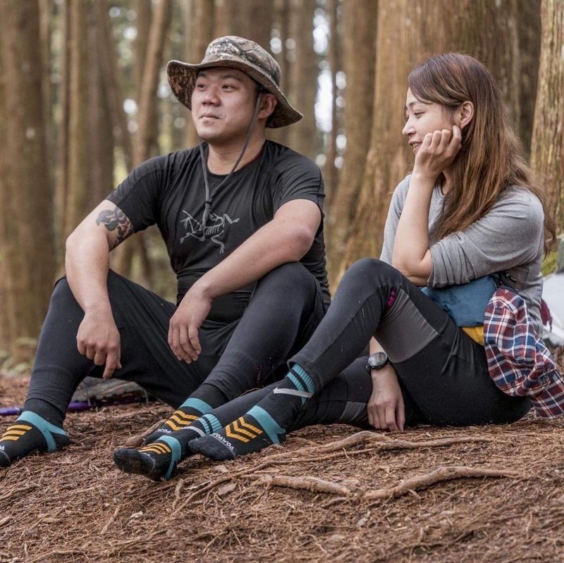 【WOAWOA】能量激发登山袜-高筒 3入 L/XL - 袜子 - 竹 