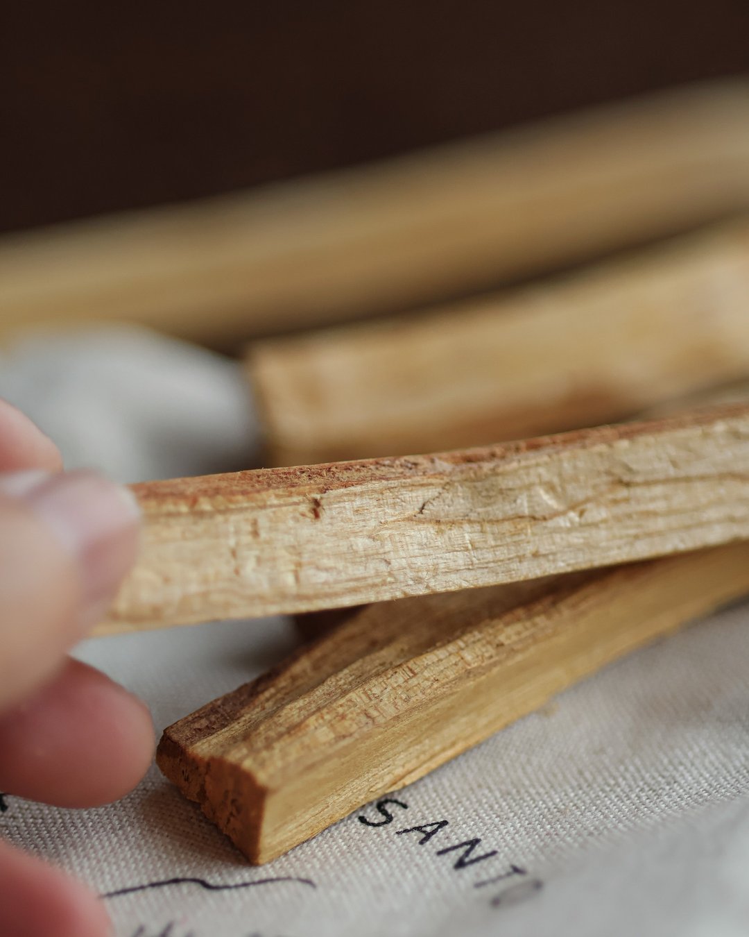 Palo Santo 秘鲁圣木 5 根装 - 香薰/精油/线香 - 木头 白色