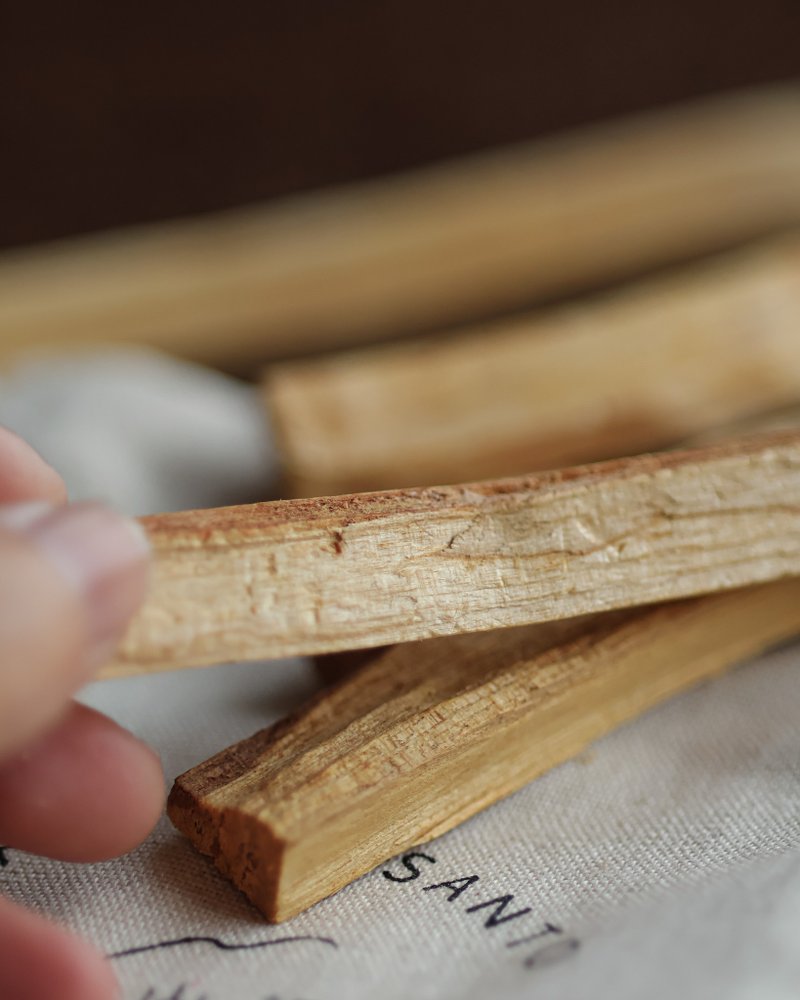 Palo Santo 秘鲁圣木 5 根装 - 香薰/精油/线香 - 木头 白色