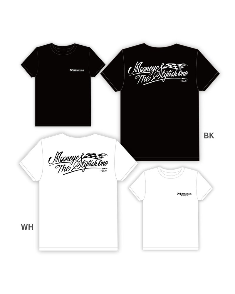 MOONEYES-the stylish one T-shirt 短袖上衣 黑/白两色可 - 女装 T 恤 - 棉．麻 