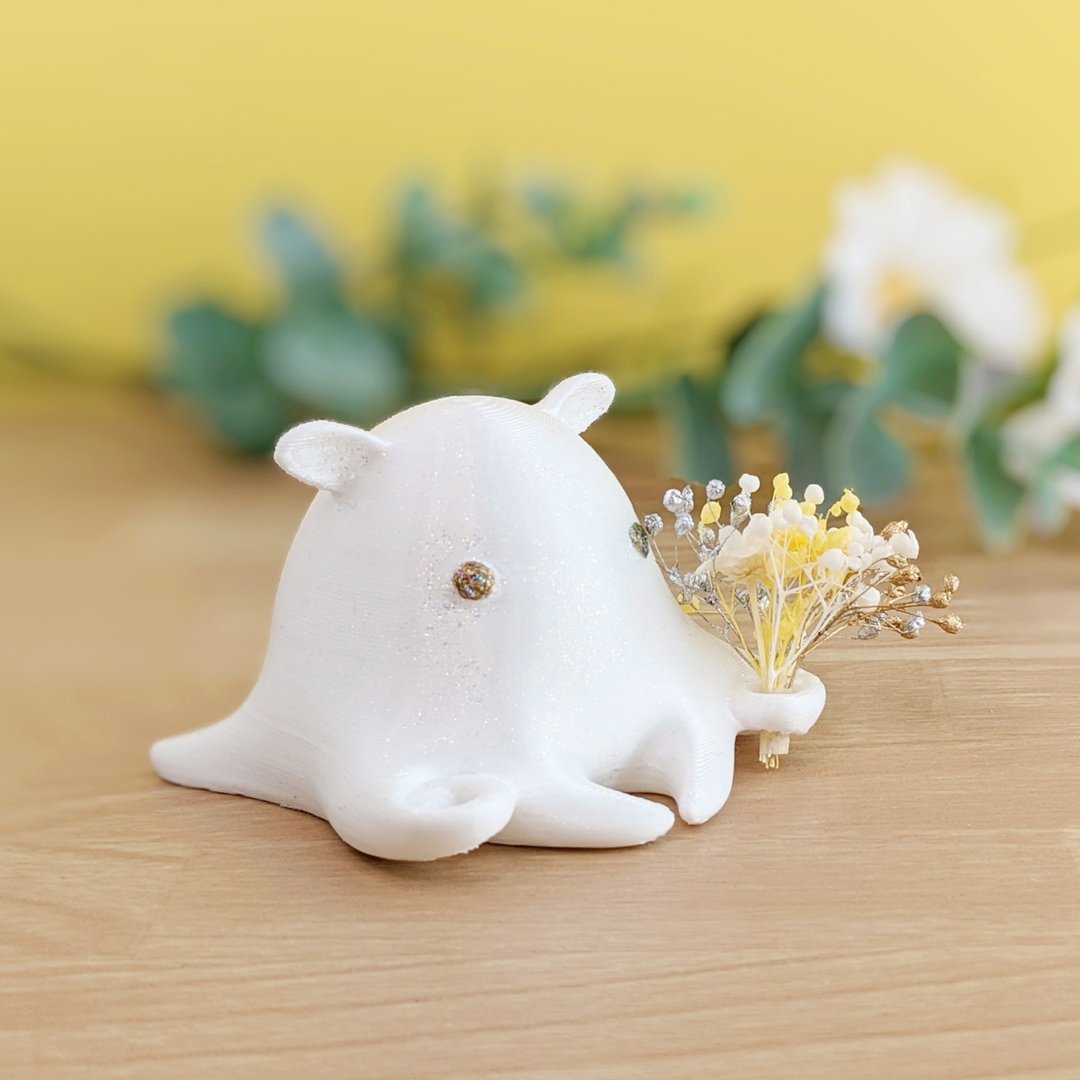 Mendako figurine white - 摆饰 - 塑料 白色