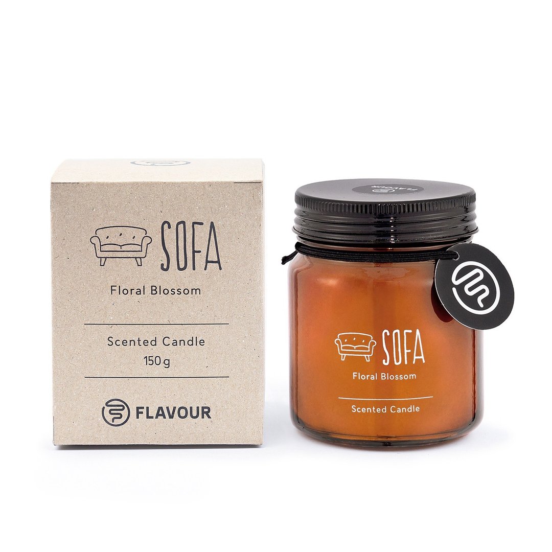 【FLAVOUR】SOFA | 香氛蜡烛 | 清新淡花调 - 蜡烛/烛台 - 蜡 