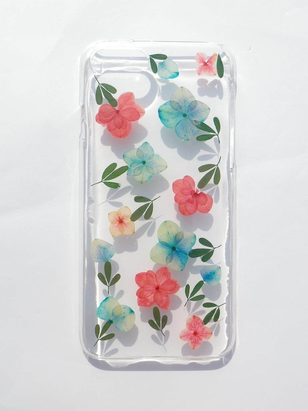 Anny's workshop手作押花手机保护壳，适用于Apple iphone 7，典雅小花 (1) - 手机壳/手机套 - 塑料 粉红色
