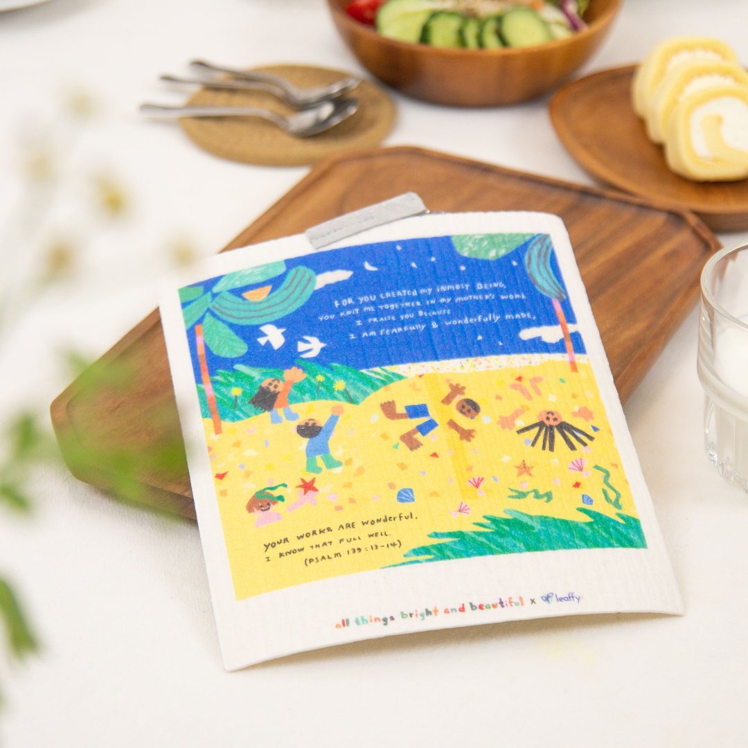 All Things Bright and Beautiful 植物纤维百洁抹布 厨房清洁 - 其他 - 环保材料 白色