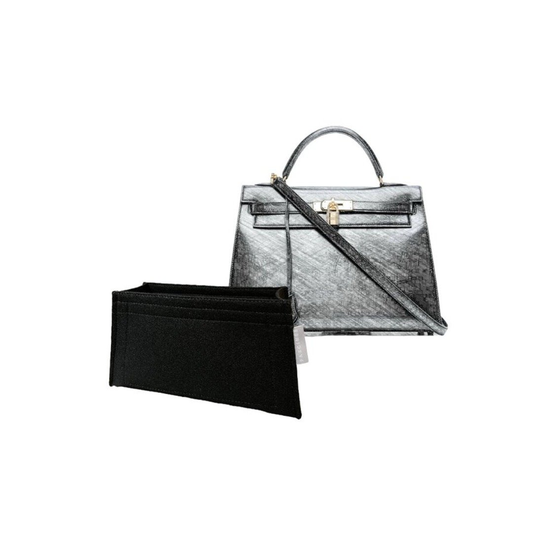 【香港制造|韩国绒布】手制内袋 Hermes-Kelly 32cm Sellier - 化妆包/杂物包 - 其他材质 多色