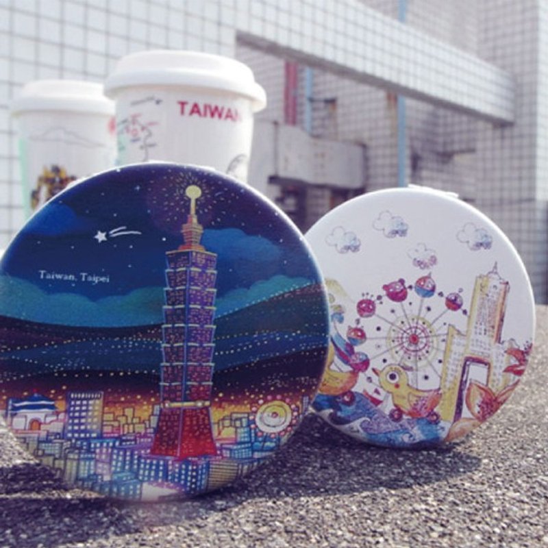 PU随身镜(圆形) - 其他 - 真皮 透明