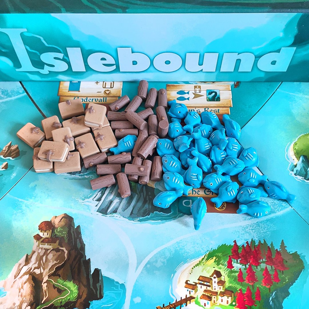 与 Islebound 棋盘游戏兼容的豪华资源代币。 - 桌游/玩具 - 其他材质 