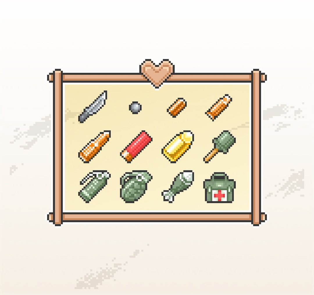 Twitch小奇点及订阅者徽章/忠诚徽章套图/像素风/枪械子弹 - Logo 设计/图案设计 - 其他材质 