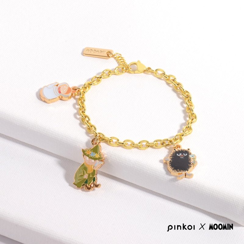 【Pinkoi x Moomin】友谊手链 / 史力奇与史丁奇 - 香薰/精油/线香 - 纸 