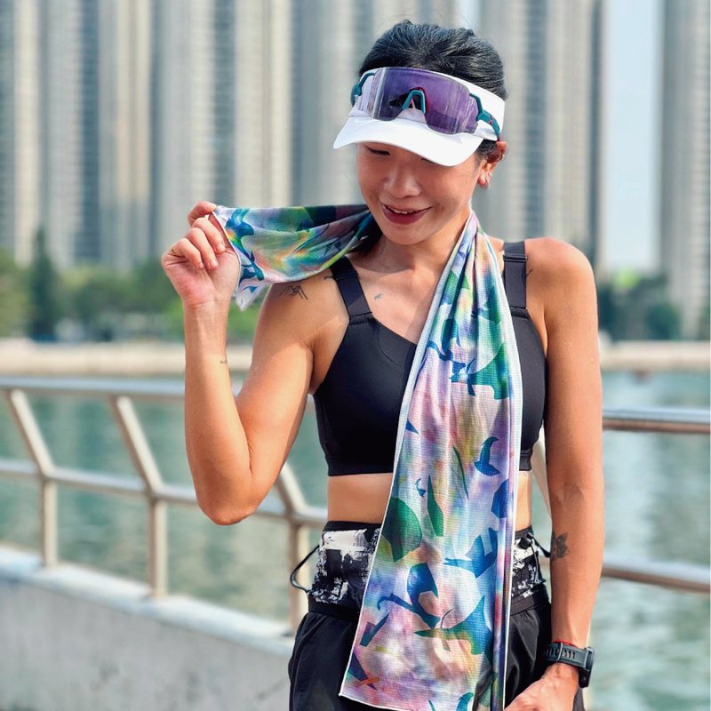 Cat LIKA超轻 猫头形 收纳 便𢹂环保物料 运动毛巾 - 毛巾浴巾 - 环保材料 