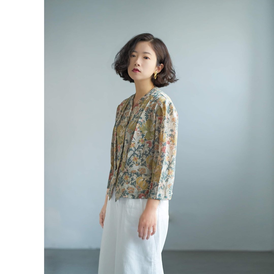 彩丛/日本古着上衣 - 女装上衣 - 聚酯纤维 