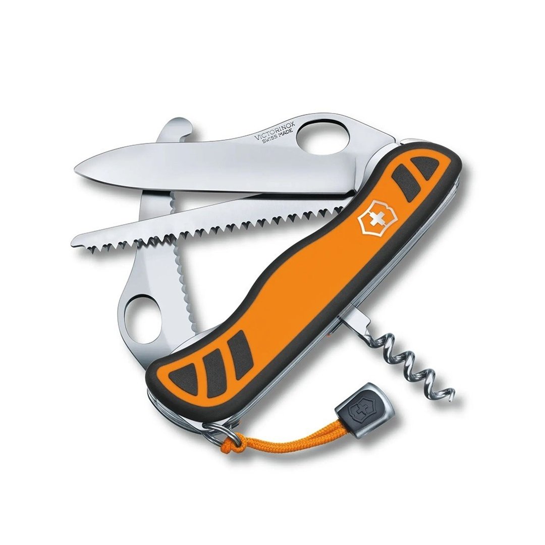 VICTORINOX 瑞士维氏 瑞士刀 6用/111mm/橘黑 0.8341.MC9 - 露营用品 - 不锈钢 橘色