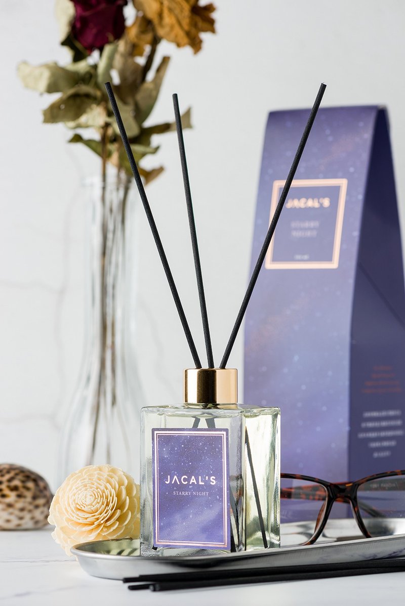 Jacal's经典扩香-星夜100ml - 香薰/精油/线香 - 玻璃 紫色