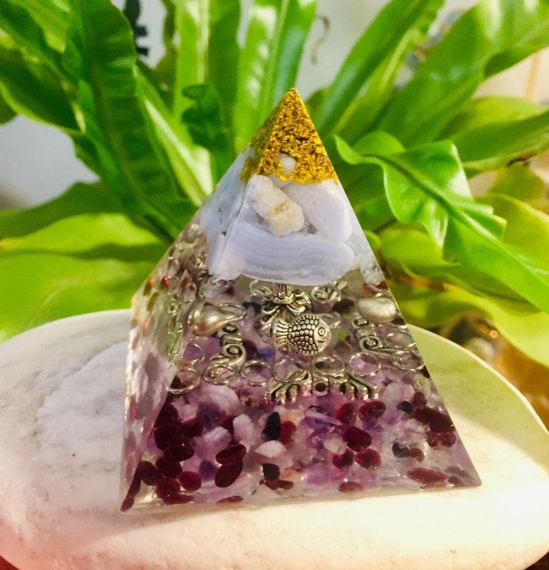 【零。无限】银鱼/盈余 奥根塔 添财运/好人缘 - 灯具/灯饰 - 半宝石 