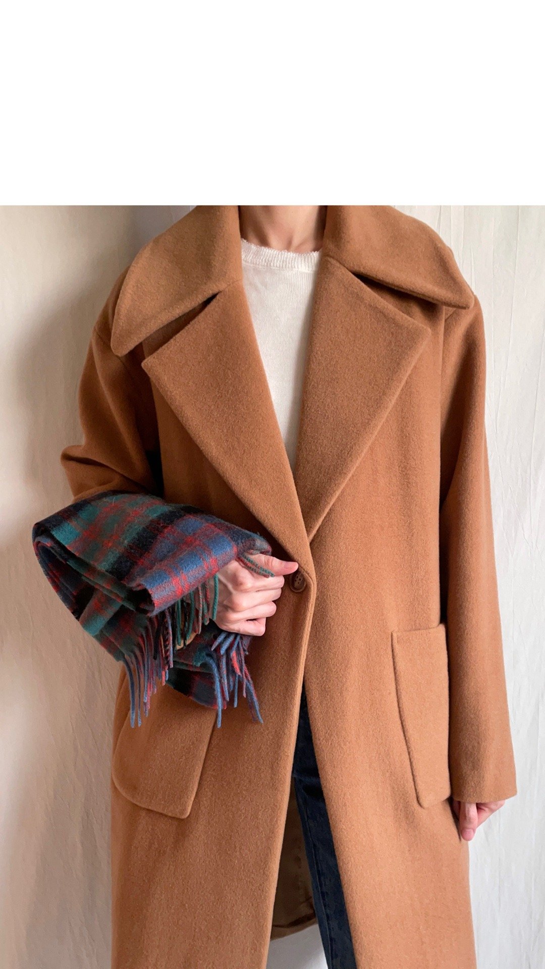 Mayfair Coat -cashmere羊毛翻领经典大衣 驼栗色 - 女装休闲/机能外套 - 羊毛 