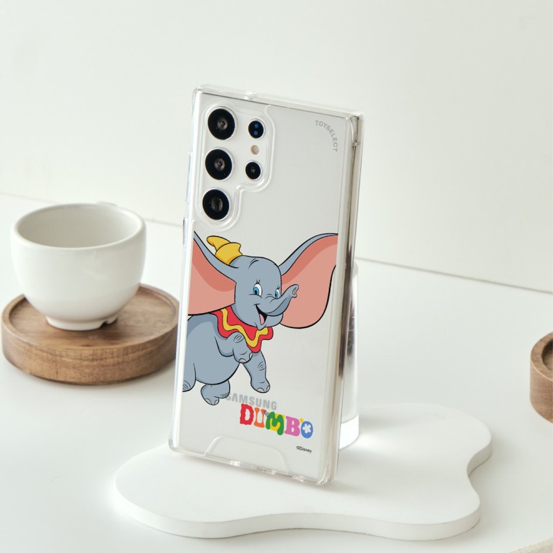Disney经典-飞翔的小飞象款防摔透明SAMSUNG手机壳 - 手机壳/手机套 - 塑料 多色