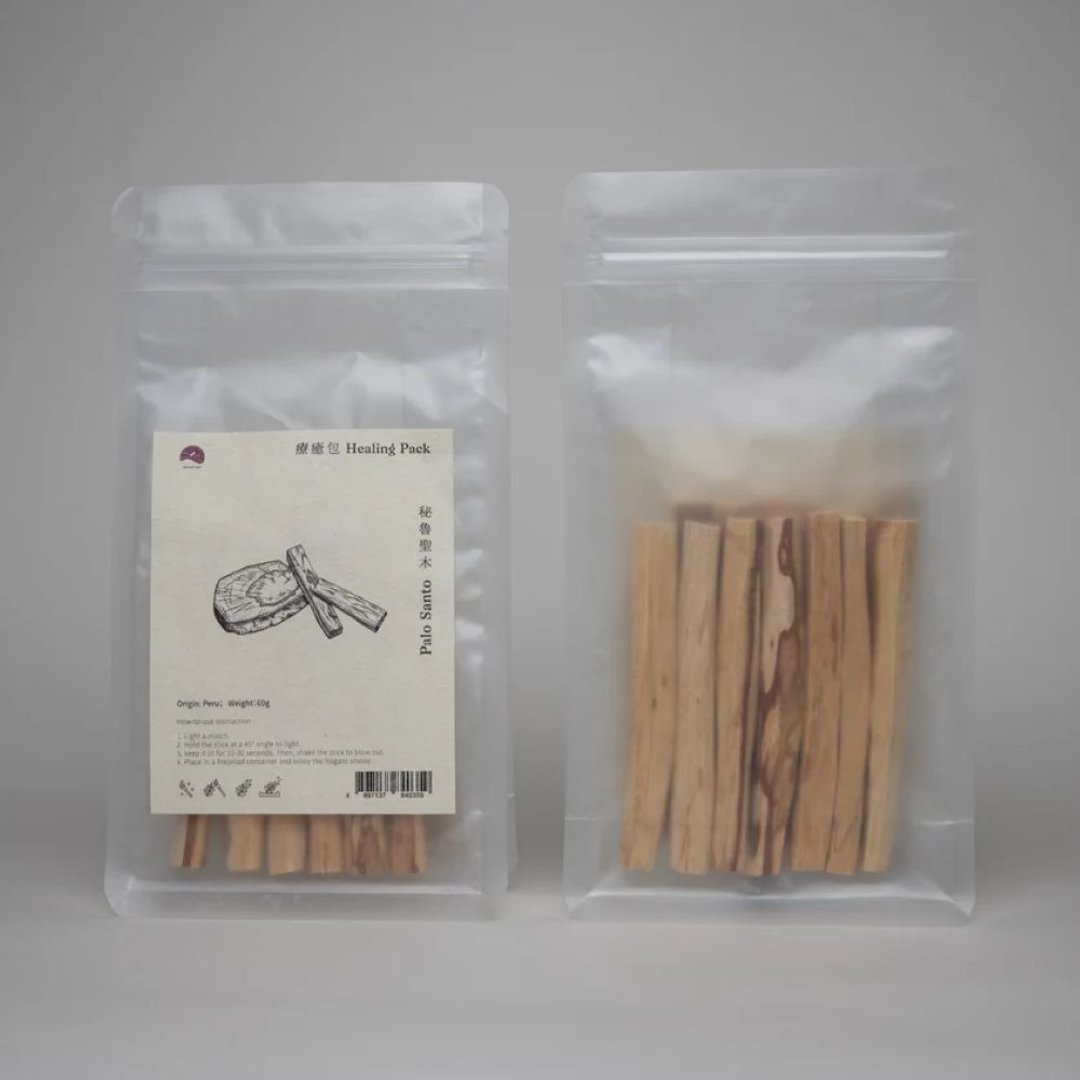 【香木原材料】秘鲁圣木、净化空间、室内香薰 - 香薰/精油/线香 - 木头 卡其色