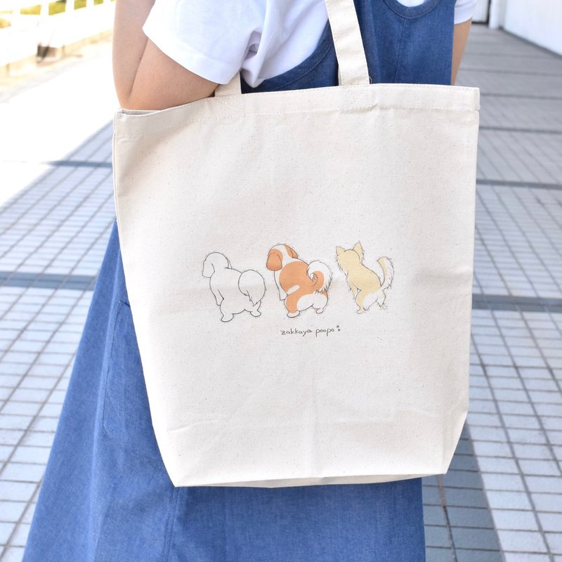 tote bag 03 - 手提包/手提袋 - 棉．麻 多色