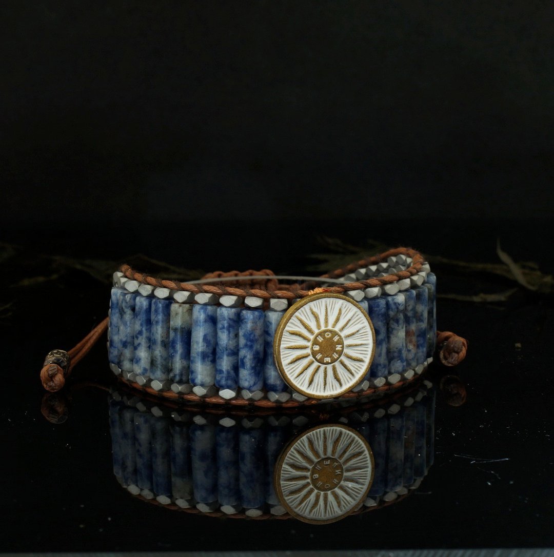 苏打石索绳手链 ( Sodalite Bracelet ) - 手链/手环 - 半宝石 