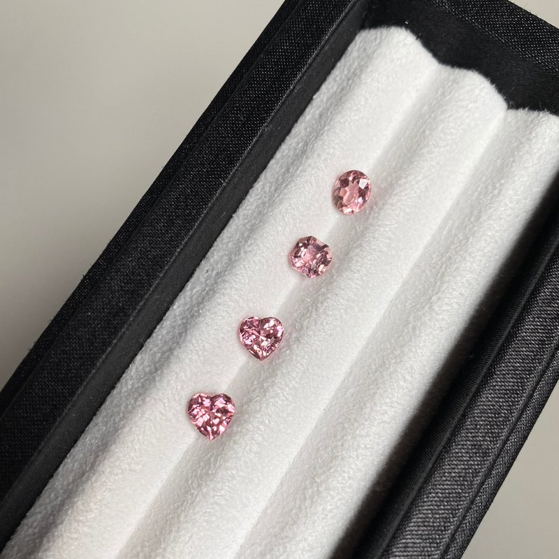【裸石】碧玺 Tourmaline 樱花粉 LT43/LT52/LT58/LT67 - 项链 - 宝石 粉红色