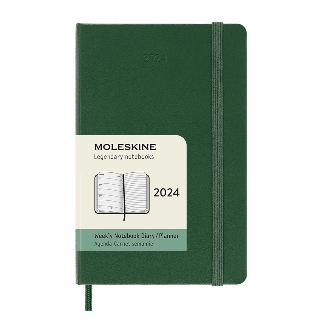 _勿上架__勿上架_MOLESKINE 2024 周记手帐 12M 硬壳 口袋型 绿 - 笔记本/手帐 - 纸 绿色