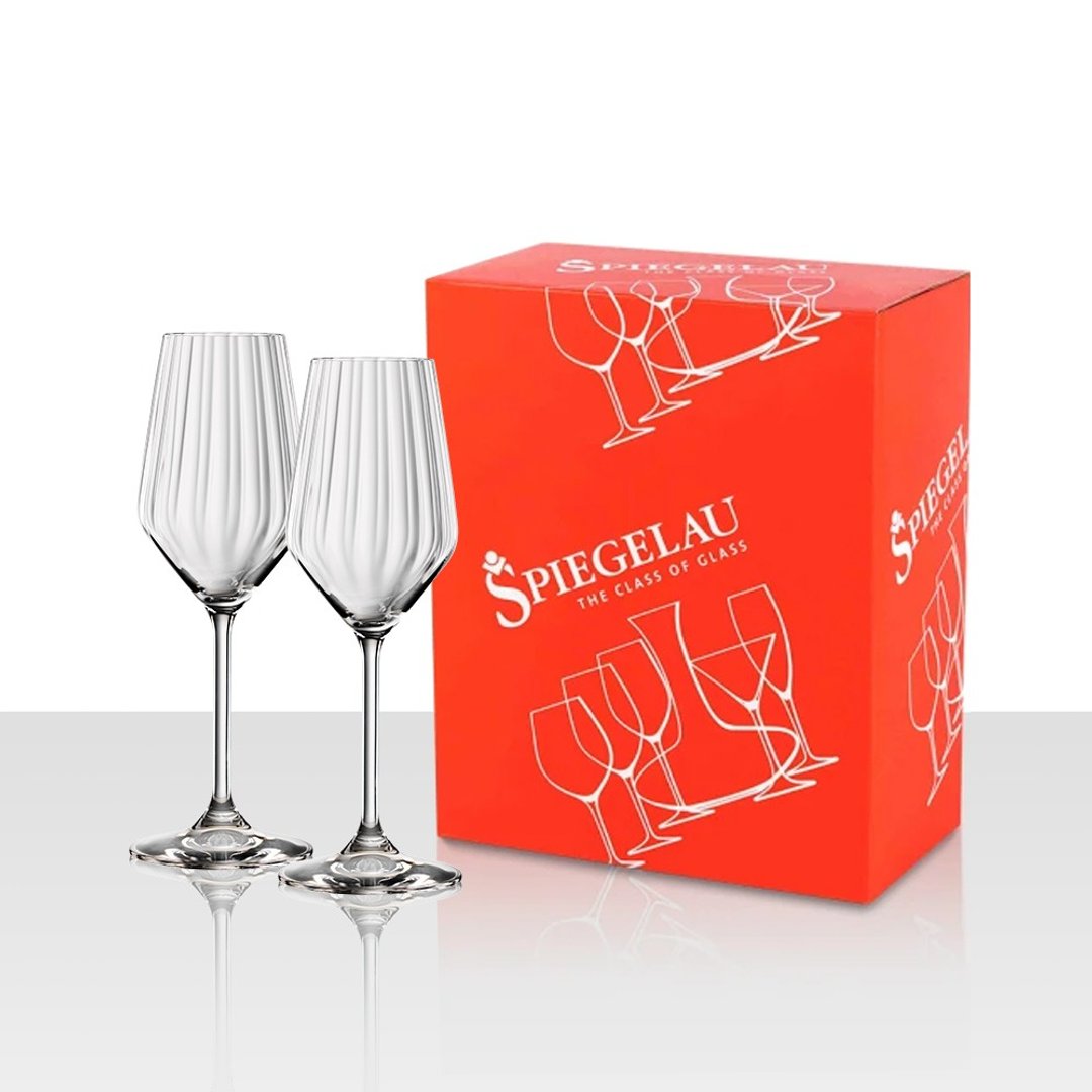 【Spiegelau】Life Style 香槟杯 310ml-2 入礼盒 - 酒杯/酒器 - 玻璃 