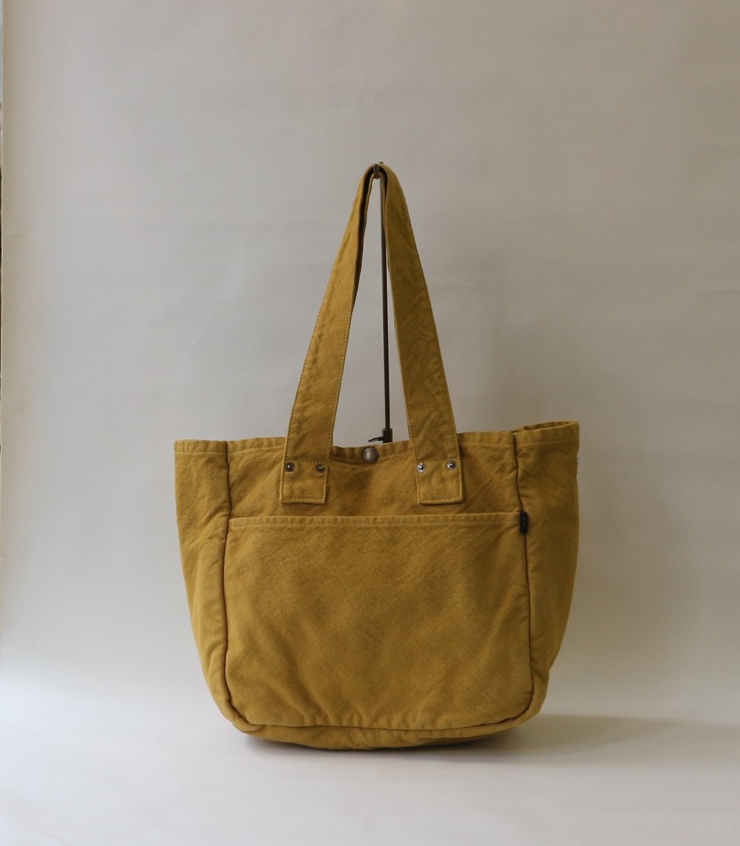 Work Tote Bag S [Mustard] (VC-3S) - 手提包/手提袋 - 棉．麻 黄色