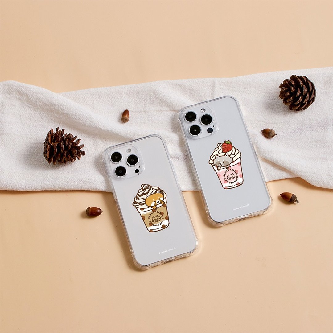 浣熊菓子屋欧蕾系列全气囊防摔iPhone手机壳 - 手机壳/手机套 - 塑料 透明