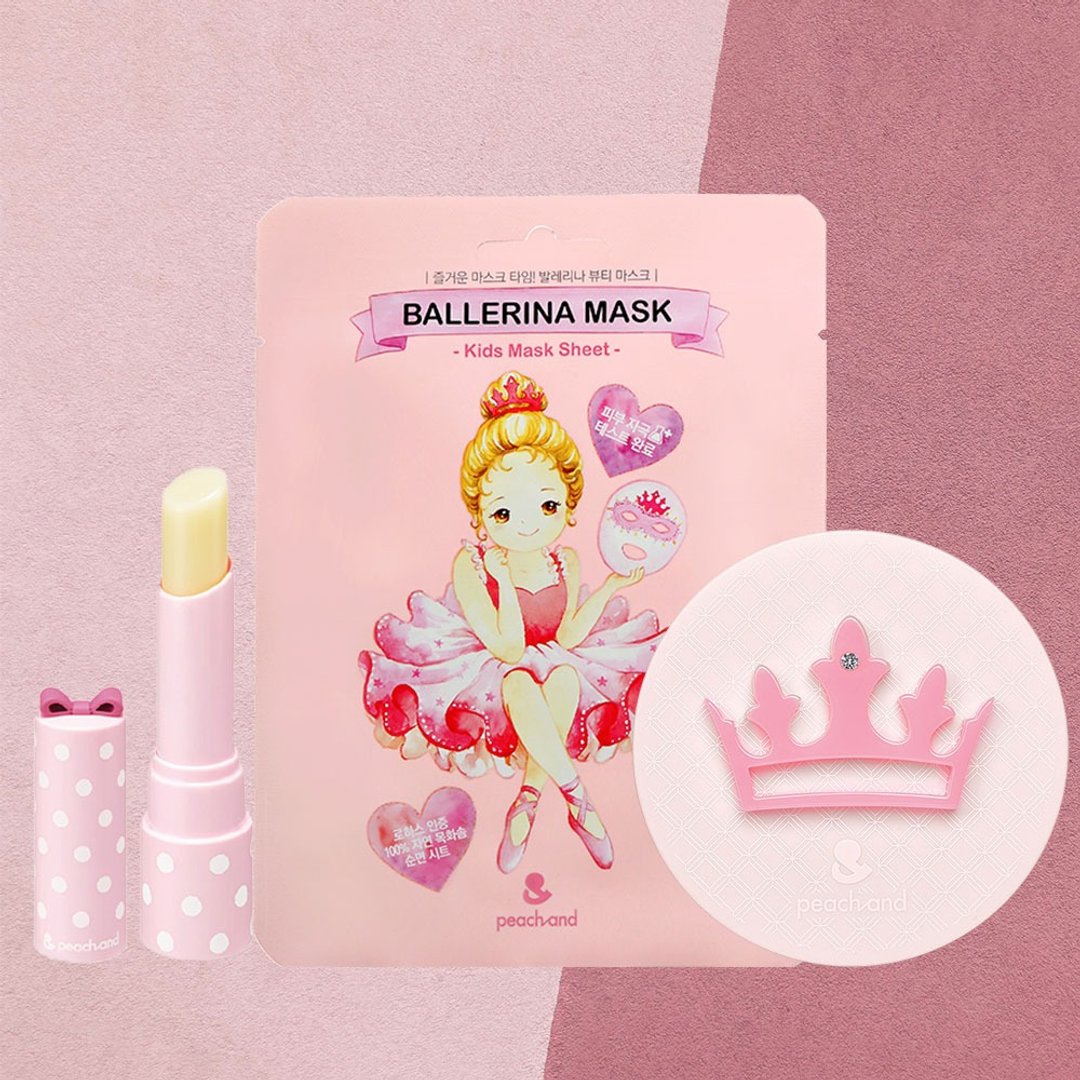 港澳限定福袋-韩国【peachand】可爱小精灵必败3入组-A套组 - 唇部保养 - 其他材质 