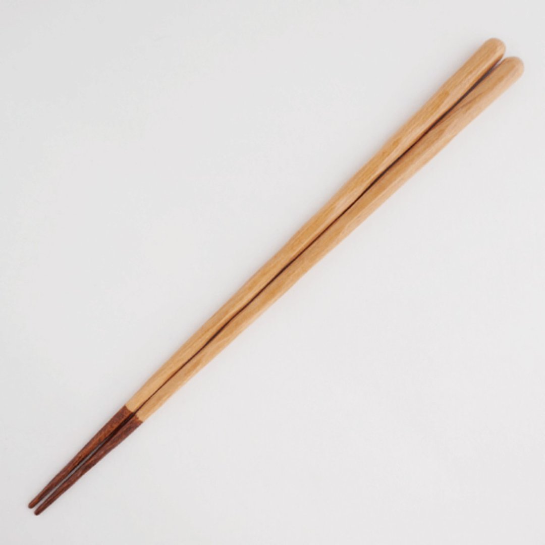 Hyosaemon Kezuri 筷子，樱花筷尖，大号 23.5 厘米，中号 21.5 厘米 - 筷子/筷架 - 木头 