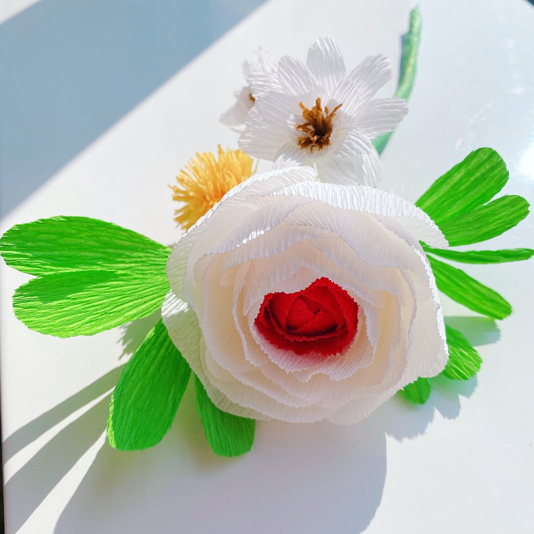 【花礼】无限魅力 手作纸花 小花束 情人 好友 生日 礼品  可定制 - 干燥花/捧花 - 纸 多色
