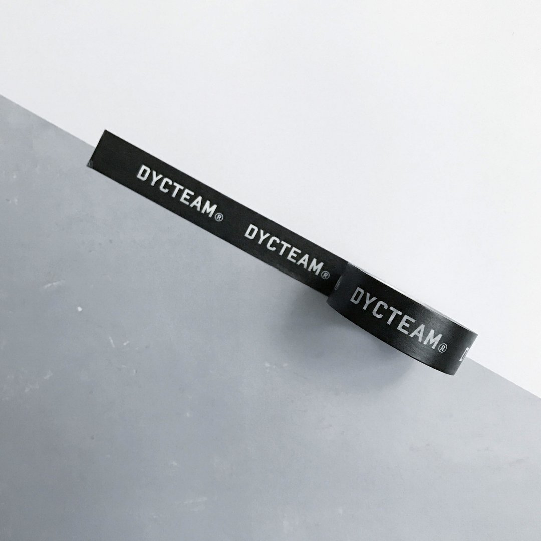 DYCTEAM - LOGO paper tape - 纸胶带 - 纸 黑色