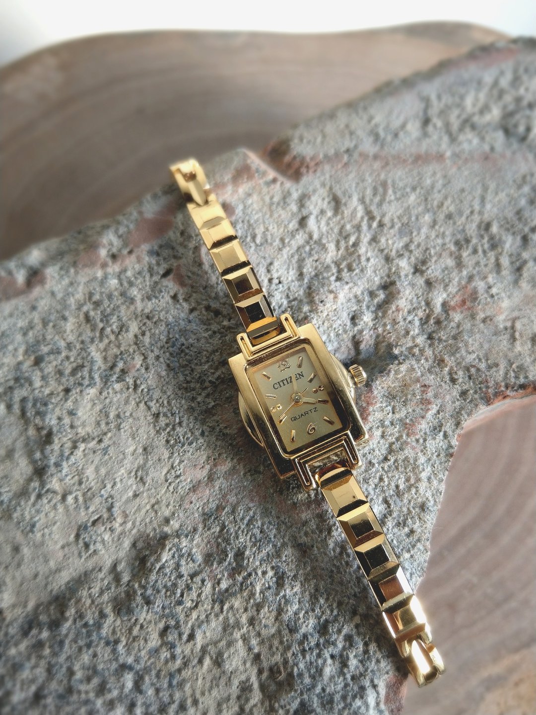 星辰CITIZEN 23K gold plated ladies watch 石英古董表/女士表 - 女表 - 其他金属 金色