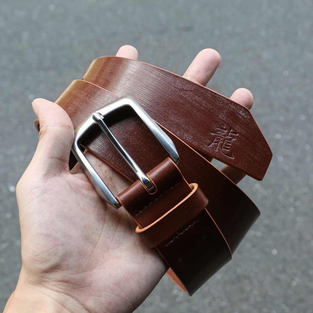 【定制化礼物】【日字扣皮带、腰带】英国马缰革 量身订做 MISTER - 皮带/腰带 - 真皮 多色