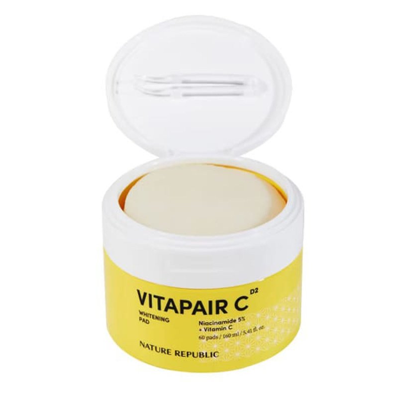 Nature Republic Vitapair C 亮白补水棉片 (60片) - 面膜/冻膜 - 其他材质 