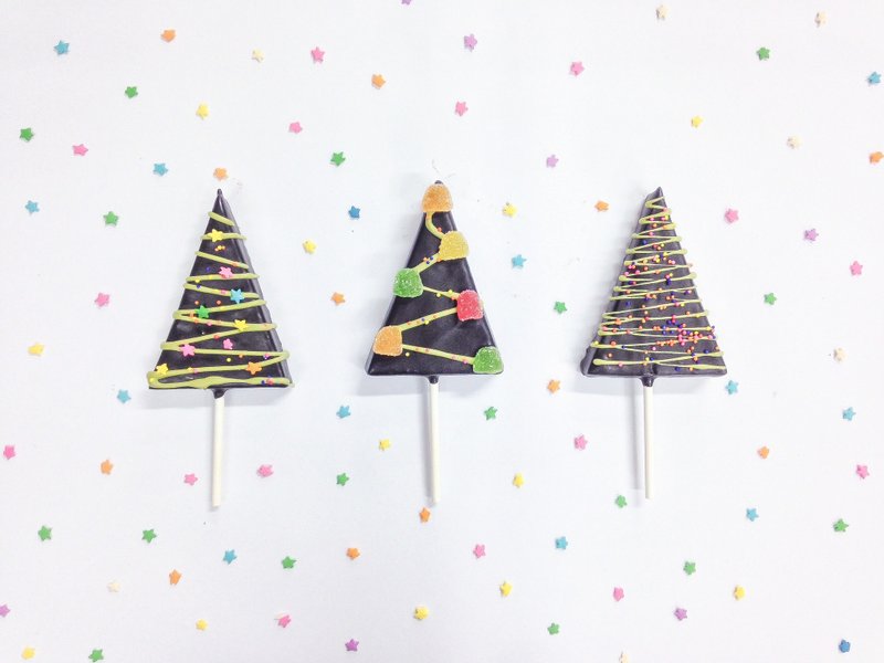 <圣诞礼物>圣诞树蛋糕礼盒 - 咸派/甜派 - 新鲜食材 多色