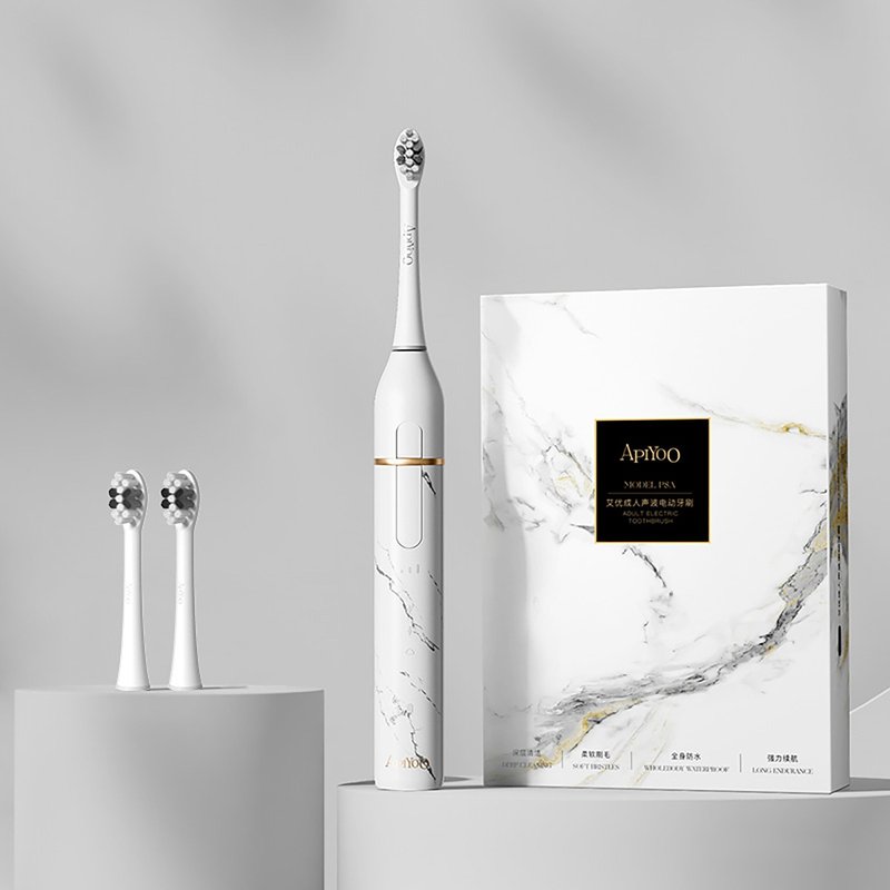 【免运】apiyoo艾优电动牙刷超声波大理石礼物盒 - 牙刷/口腔清洁 - 其他材质 