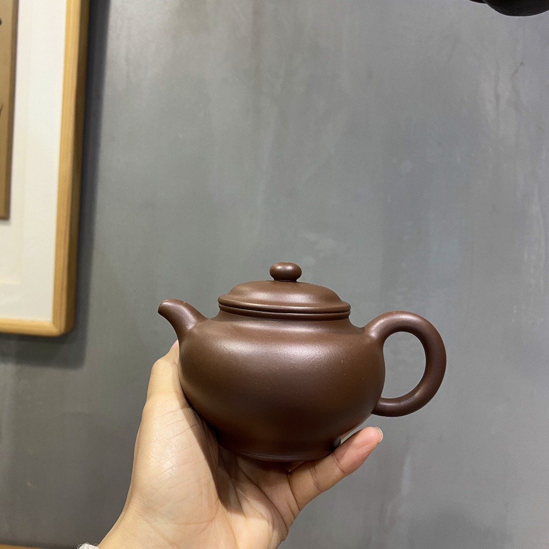 掇只 老紫泥 280ml 经典好壶  邵大亨创制掇只壶 大亨所长 - 茶具/茶杯 - 陶 灰色