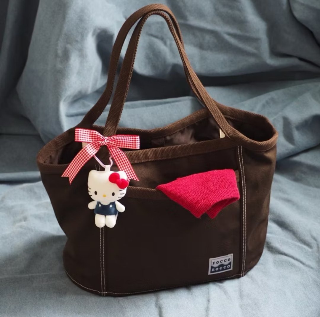 CARRYALL BAG：棕色 - 其他 - 其他材质 咖啡色