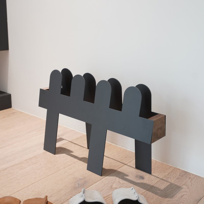 Walking 拖鞋架 | 鞋架 - 摆饰 - 其他金属 灰色