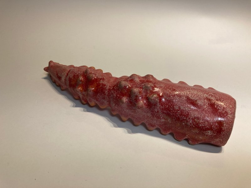 螃蟹的脚脚 - 摆饰 - 陶 红色