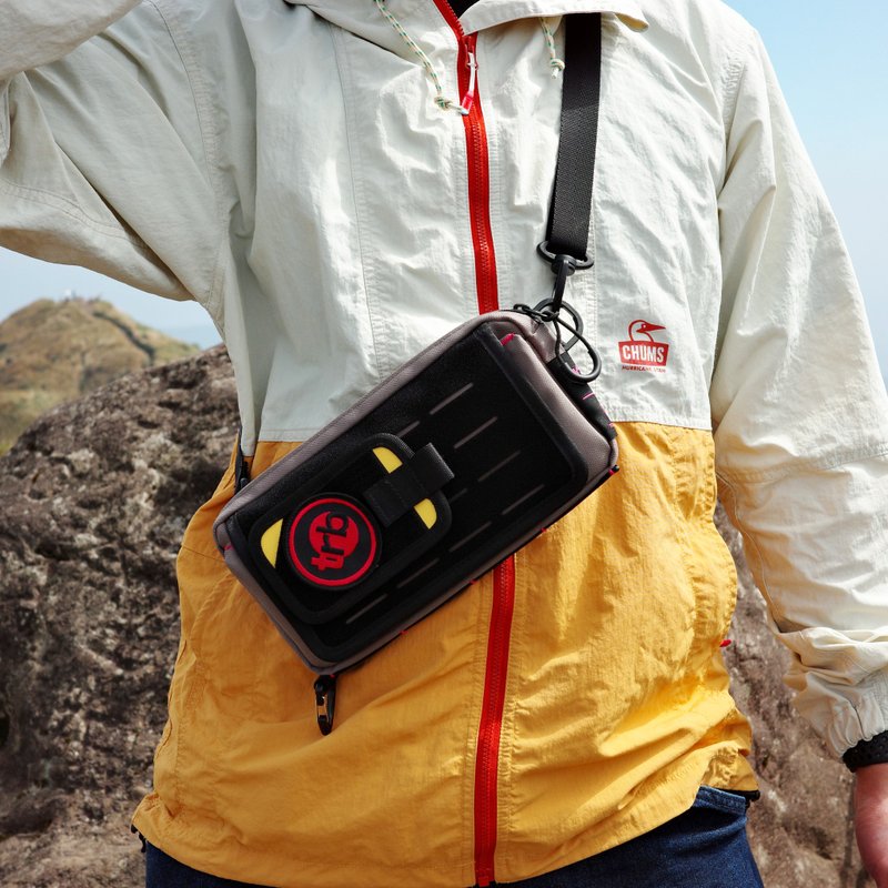 tactical fastpac战术快翻包(原野灰) +trb布章+卡套(北欧黄) - 侧背包/斜挎包 - 其他人造纤维 灰色