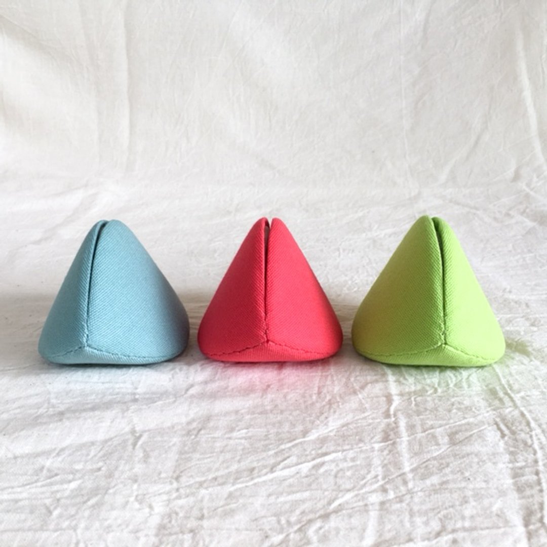 Macaron color set /accessory case/ Japanese style bag / Cute gift. - 化妆包/杂物包 - 棉 多色