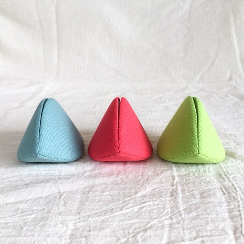 Macaron color set /accessory case/ Japanese style bag / Cute gift. - 化妆包/杂物包 - 棉．麻 多色