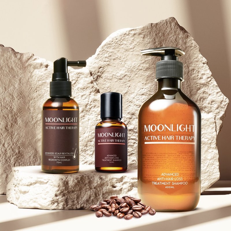 Moonlight  莯光 进化版 养发丰盈旗舰组 - 洗发用品 - 其他材质 橘色