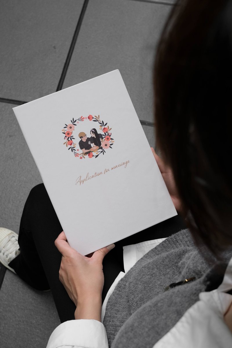 定制化书约夹 杏 - 书衣/书套 - 纸 