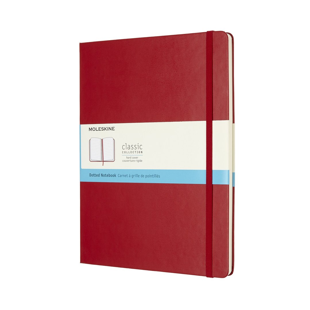 _勿上架_MOLESKINE 经典红色硬壳笔记本 XL 点线 - 烫金服务 - 笔记本/手帐 - 纸 红色