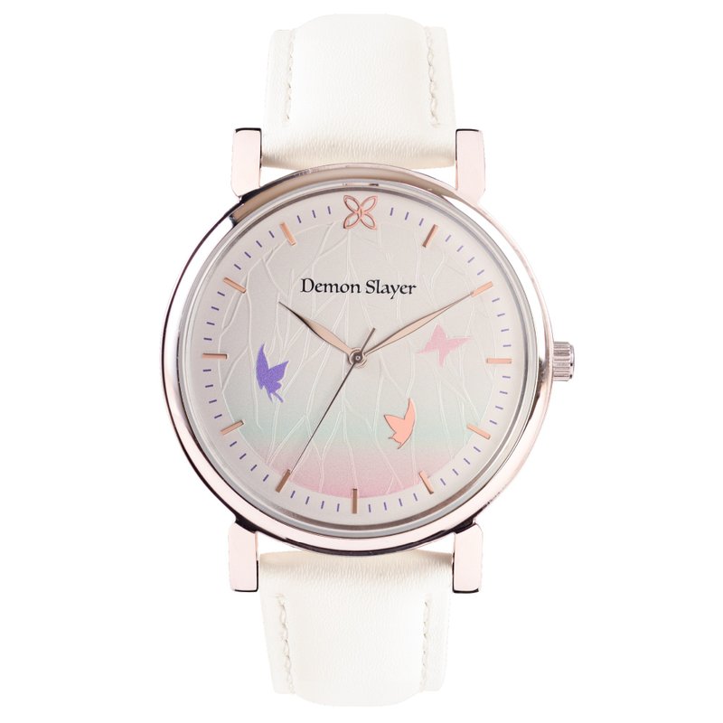 Demon Slayer 鬼灭之刃– 胡蝶忍 手表 - 女表 - 不锈钢 白色