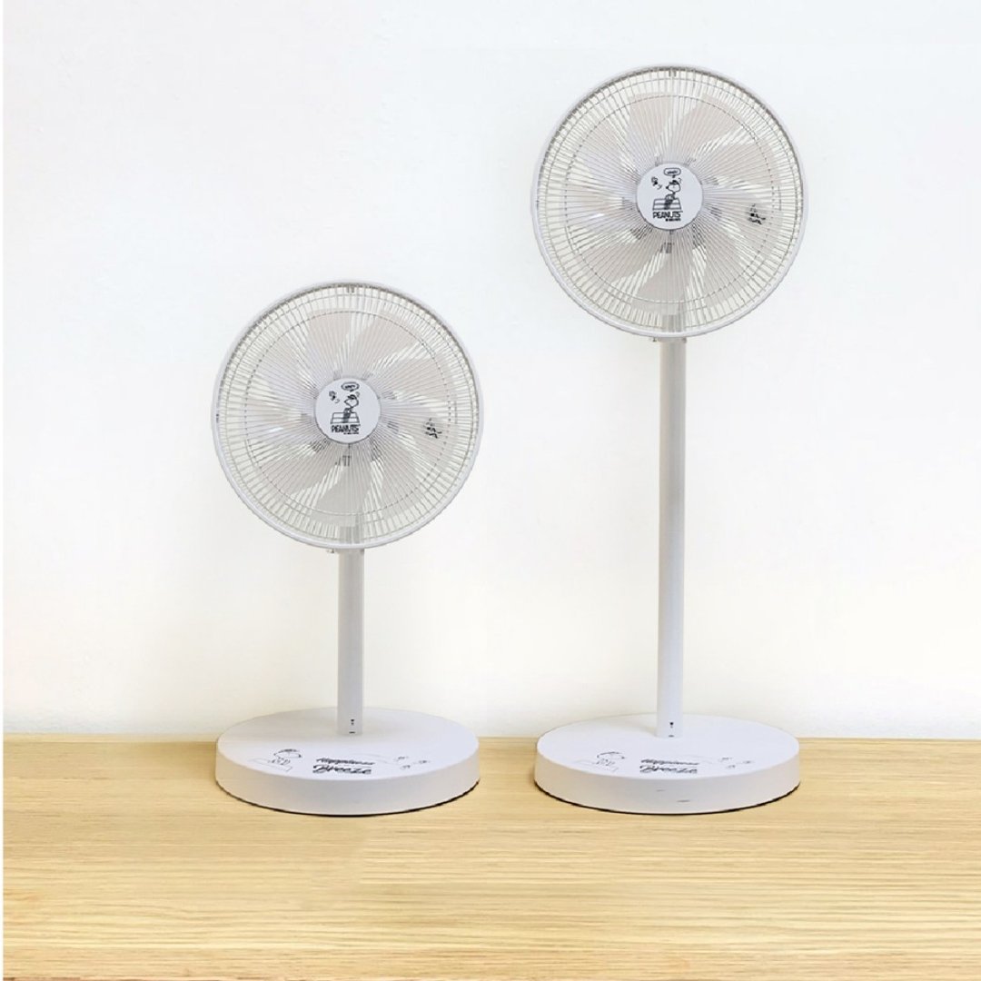 PEANUTS x Homeplus 12寸DC直流变频静音SNOOPY电风扇 - EF2021-S - 电扇 - 塑料 白色